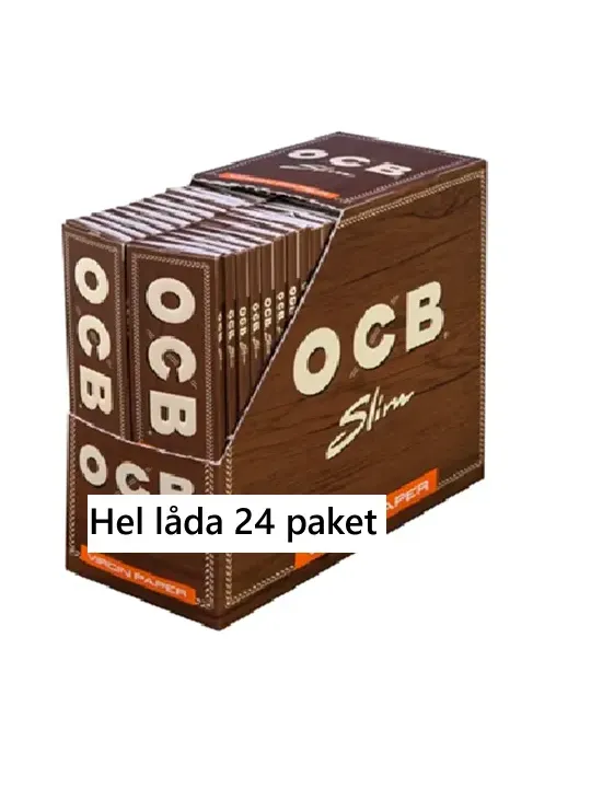 OCB Brun King Size Hel Låda 24 paket