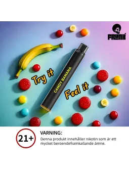FrunkBar 2ML-Candy Banana 10-p