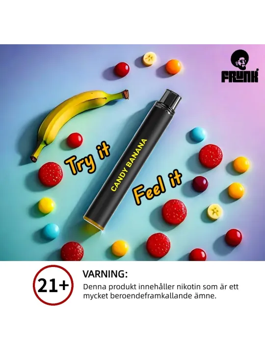 FrunkBar 2ML-Candy Banana 10-p