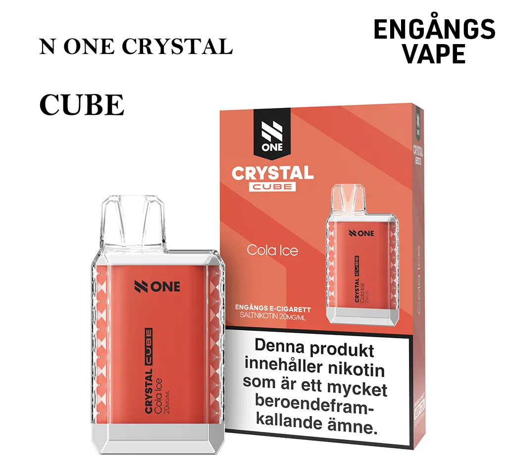 N ONE CRYSTAL CUBE 20MG